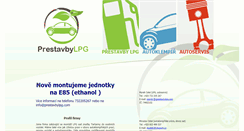 Desktop Screenshot of prestavbylpg.com